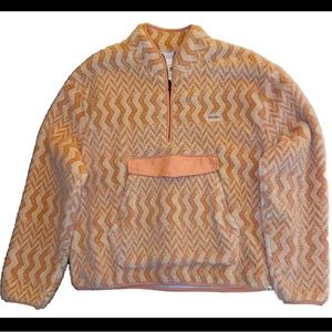 Rip Curl Women's Drifter Polar Fleece Quarter Zip Sweatshirt - Size MEDIUM